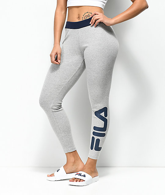 grey fila leggings