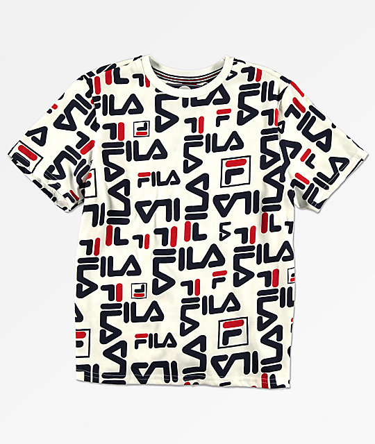 camisetas fila para niños