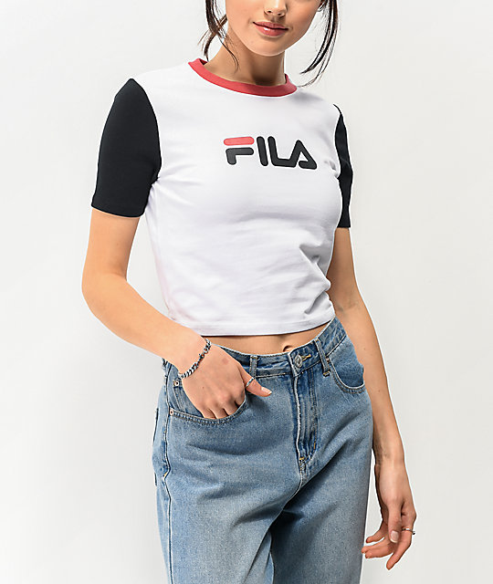 fila cropped shirt