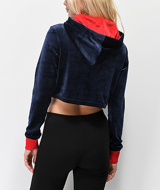 sudadera fila terciopelo