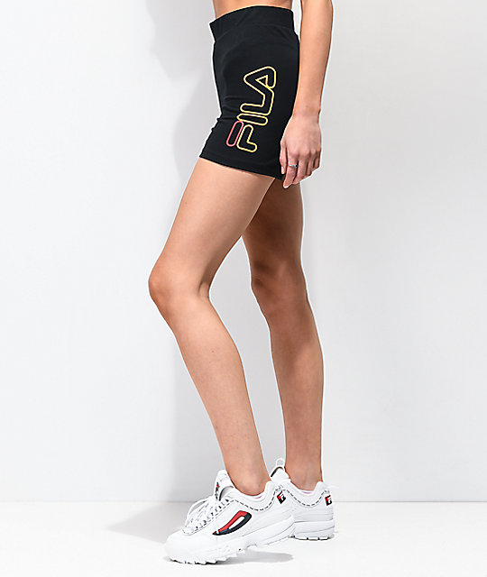 fila biker shorts