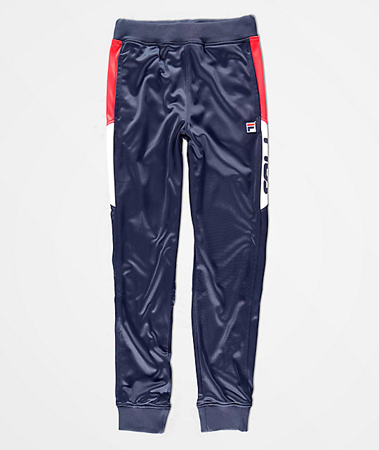 boys navy blue joggers