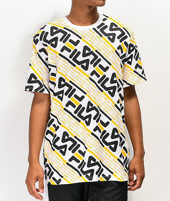 fila camiseta blanca