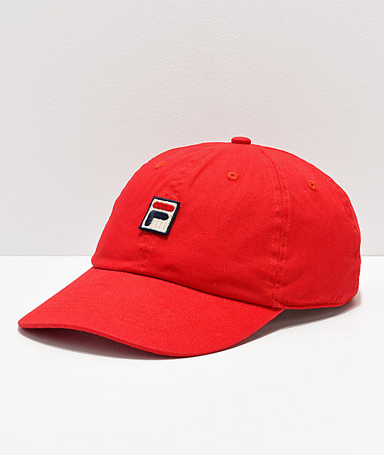 red fila hat