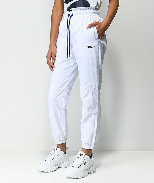 fila nylon shell track pants