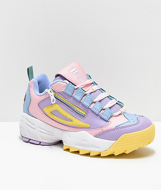 scarpe fila multicolor