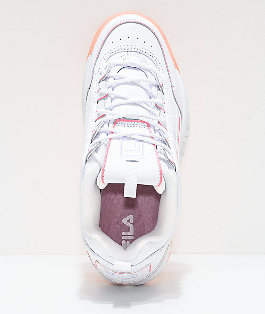 fila grey and pink