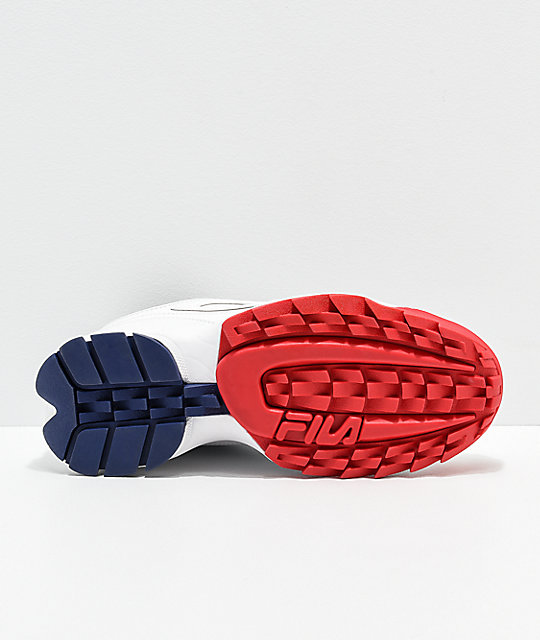 maroon fila disruptor