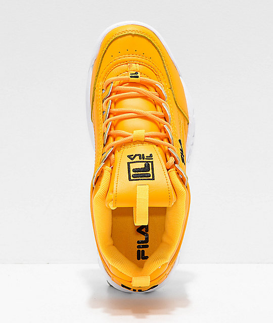 fila disruptor 2 yellow men