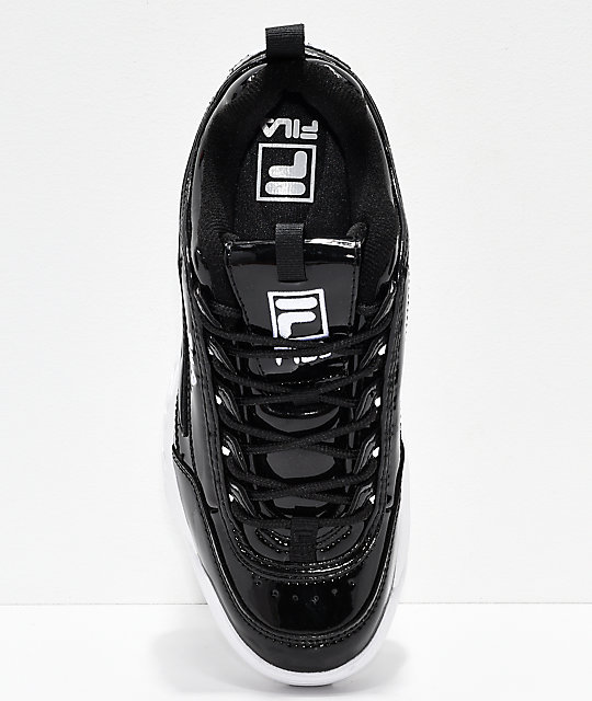 fila zapatos negro