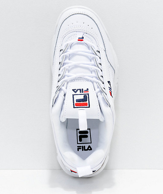 FILA Disruptor II White Shoes | Zumiez