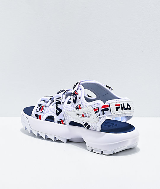 fila disruptor slipper