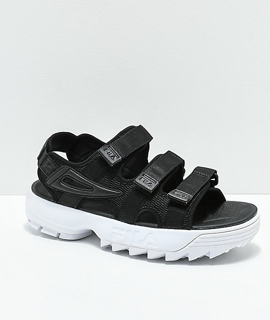 fila disruptor ii negras