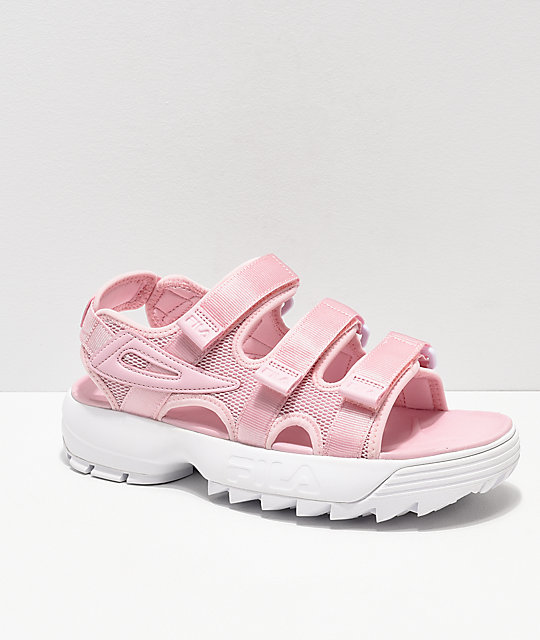 sandalias fila blancas