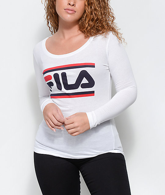 fila long sleeve t shirt women's