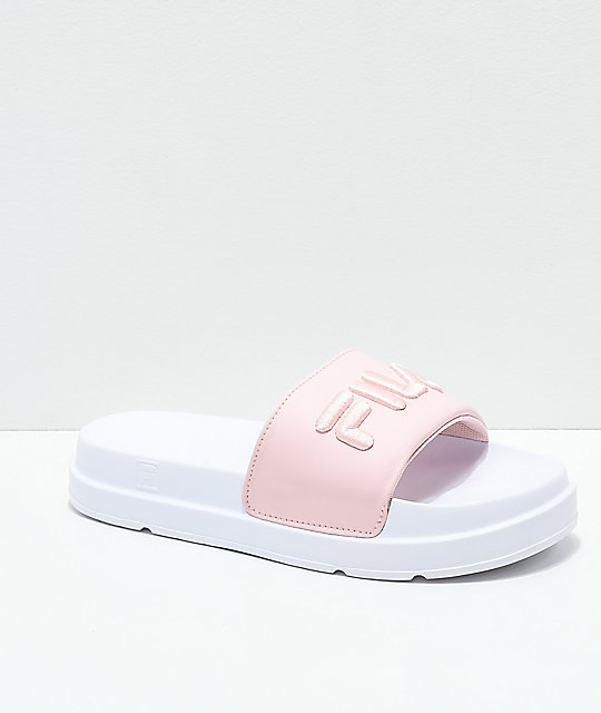 sandalias fila blancas