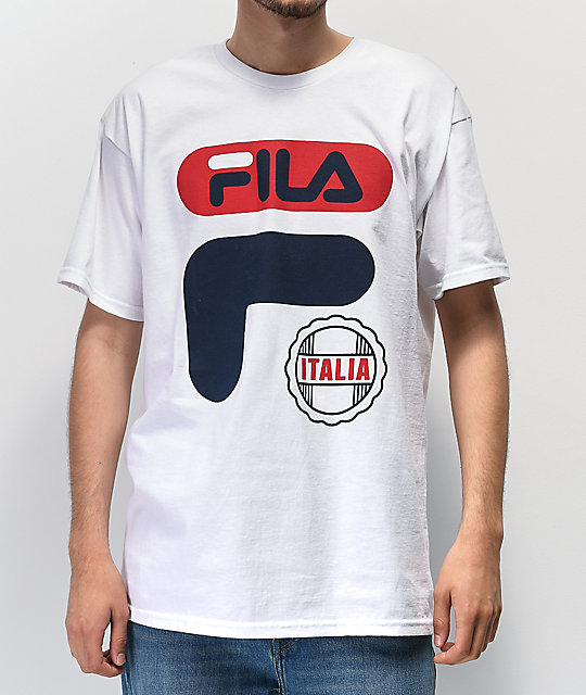 camiseta fila roja