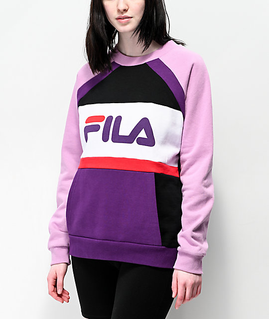 lilac crew neck sweatshirt