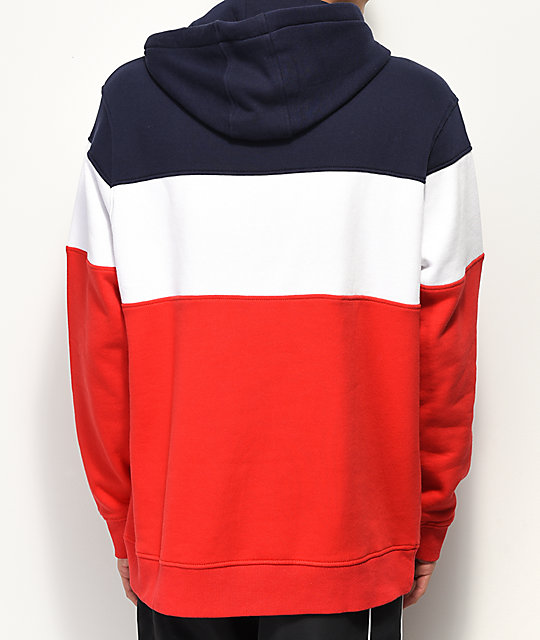 fila night blocked hoodie