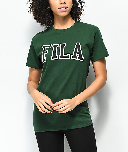 green fila t shirt