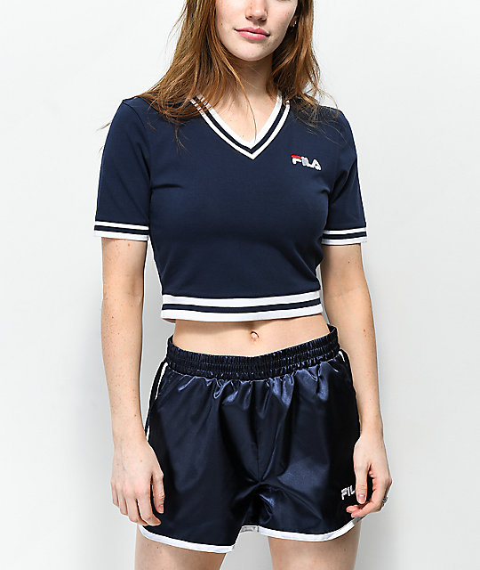 fila cropped shirt