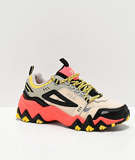 fila zapatos negros
