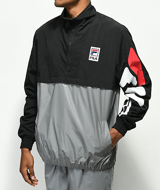 fila sweatshirt silver