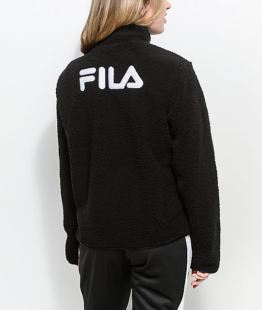 mens fila sherpa hoodie