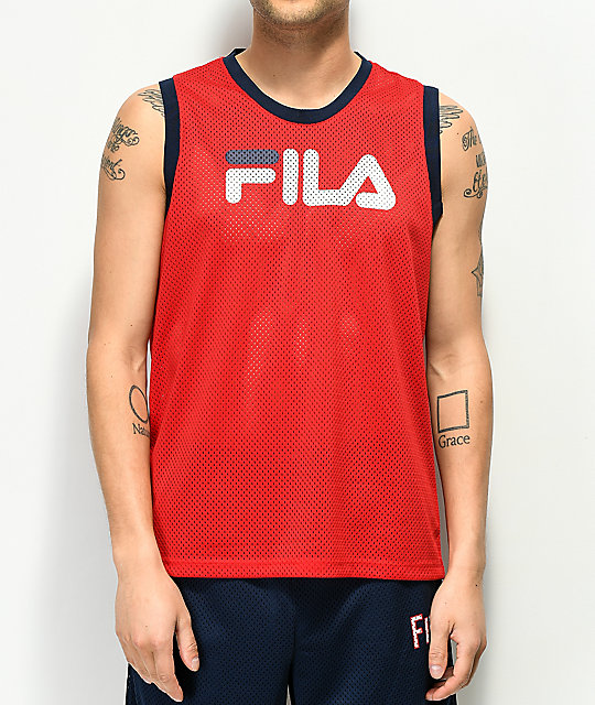 camiseta fila roja