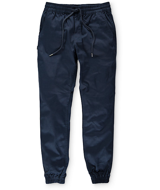 navy jogger pants