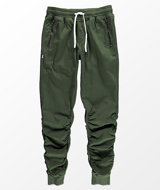 olive joggers