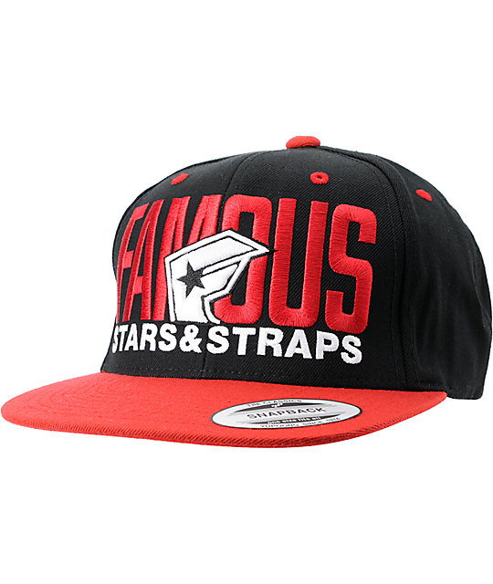 famous stars and straps snapback