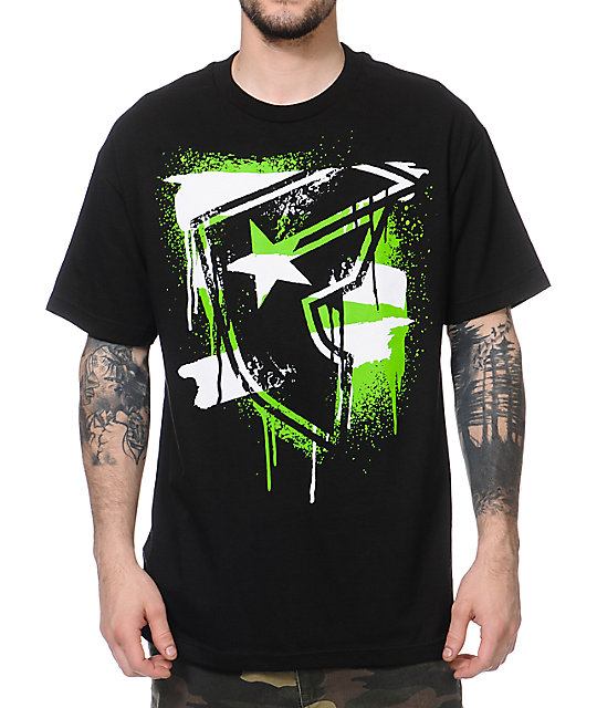 famous stars straps sludge black t shirt zumiez