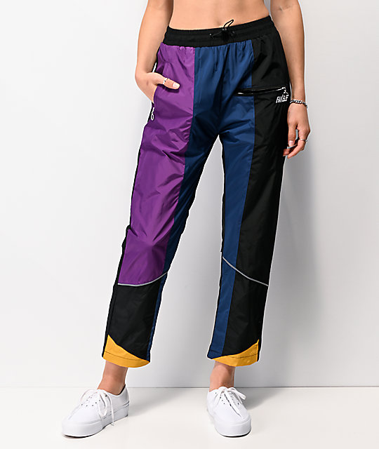 purple jogger pants