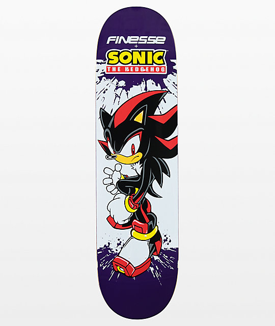 Finesse Sonic Series Deck Shadow Hedgehog 8.25/"