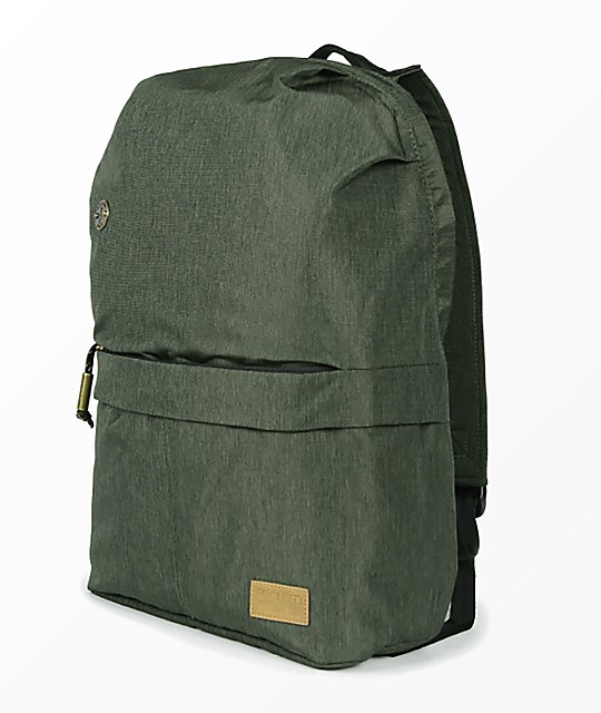 Focused Space The Seamless Olive Canvas Backpack | Zumiez