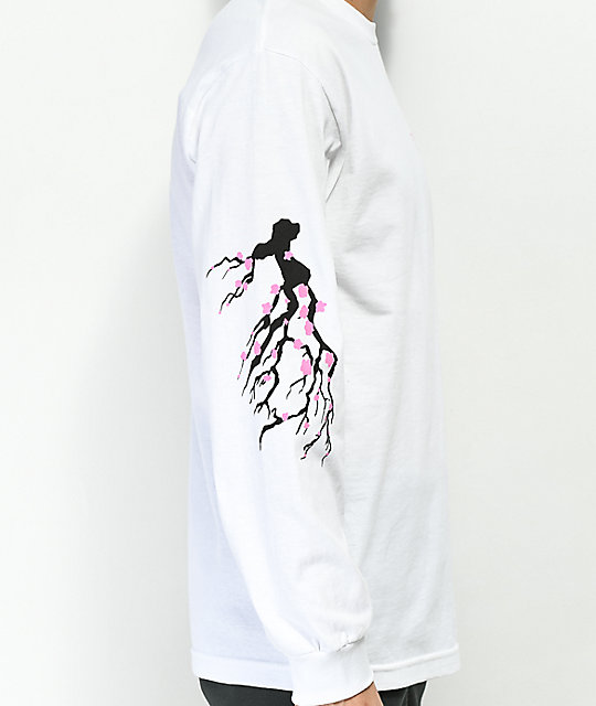 off white cherry blossom t shirt