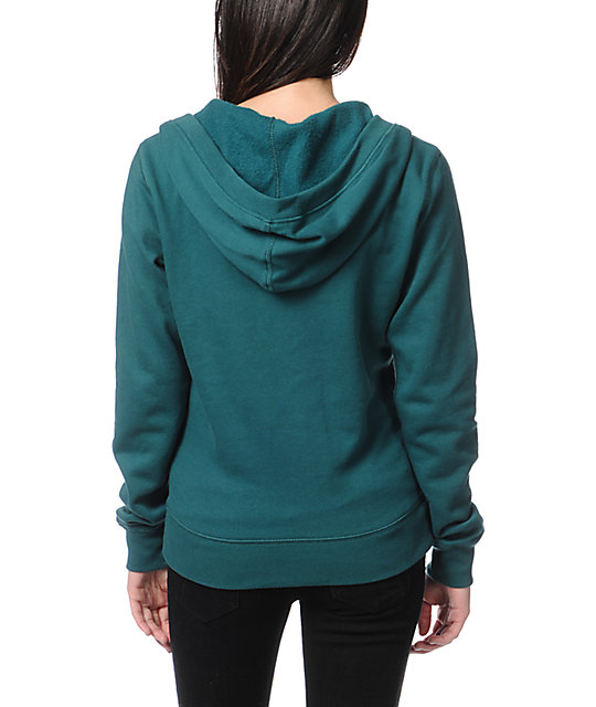 teal pullover hoodie