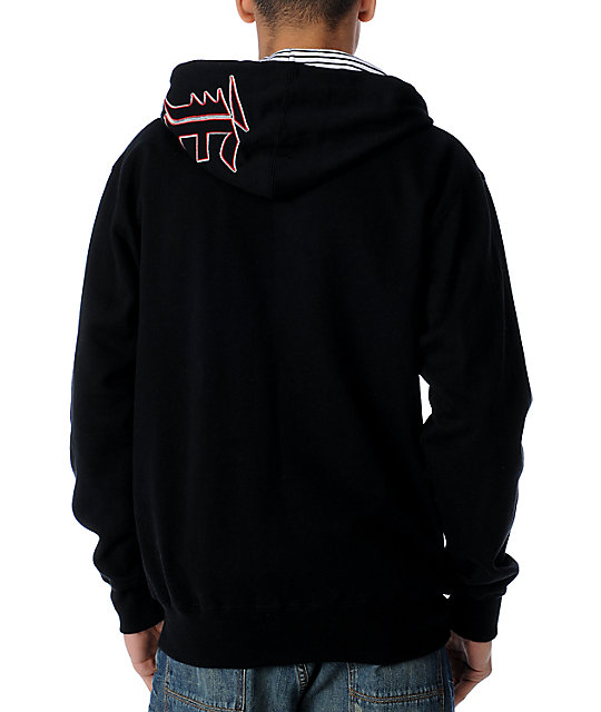 spiked hoodie