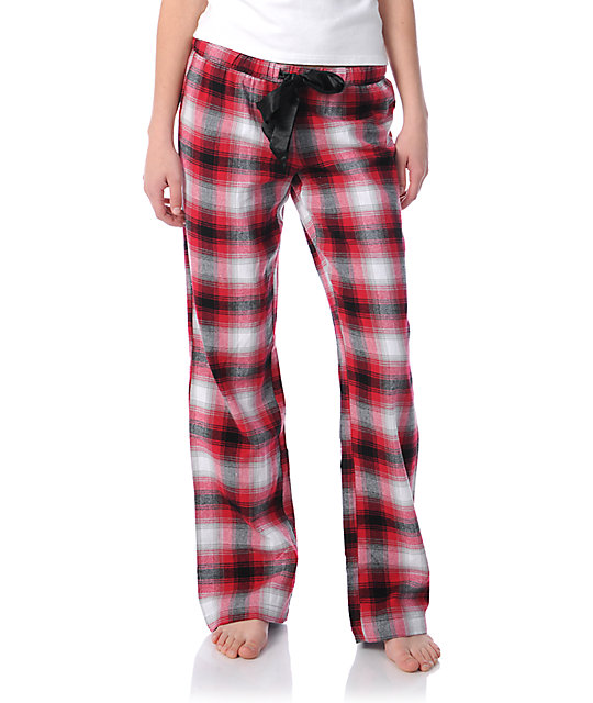 Fox Stoppie Red Flannel Pajama Pants | Zumiez