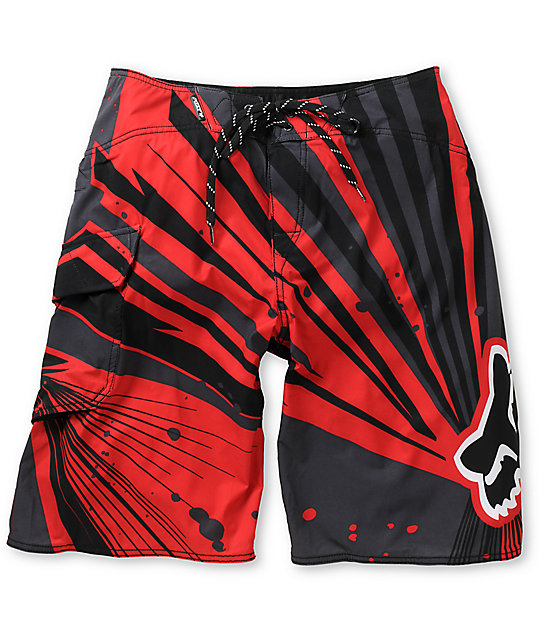 Fox Undertow Red Board Shorts