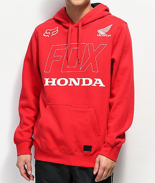 fox racing honda hoodie