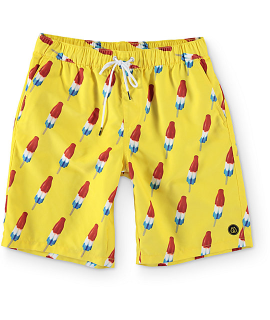 popsicle swim trunks