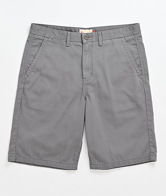 grey chino shorts mens