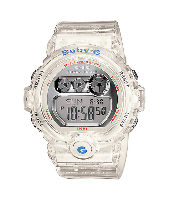 baby g clear watch