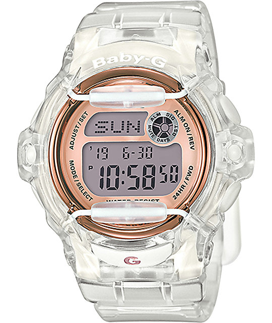 g shock baby g rose gold