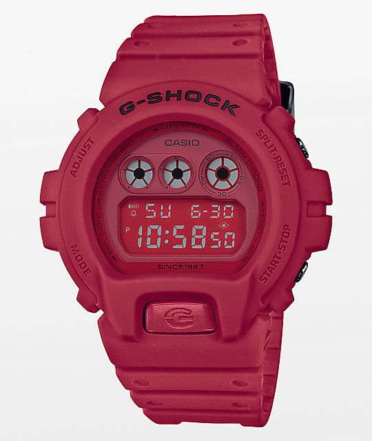 gshock dw6900 red