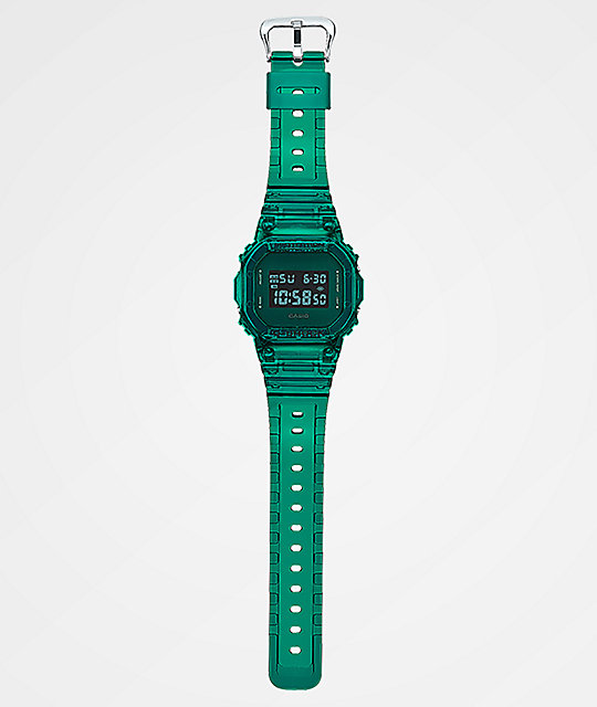casio dw 5600 green