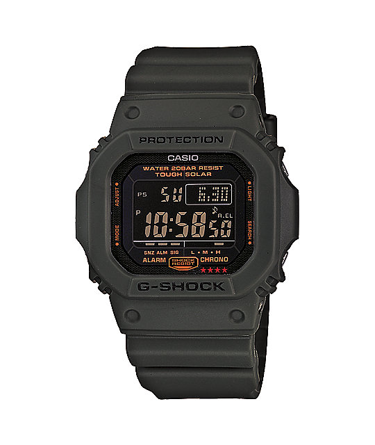 G-Shock G5600KG-3 G-Foce Olive Green Watch | Zumiez