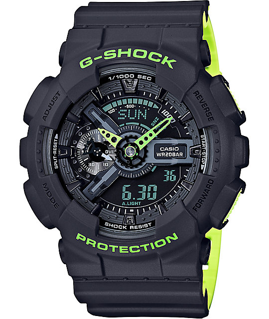 g shock fluorescent green